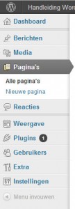 WordPress paginas - Handleiding WordPress door Compass Creations webdesign Gouda