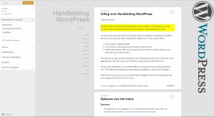WordPress weergave - aanpassen - Handleiding WordPress door Compass Creations webdesign Gouda