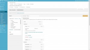 WordPress weergave - menu - menu's bewerken - Handleiding WordPress door Compass Creations webdesign Gouda