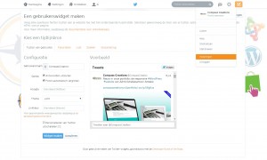 Twitter berichten embedden - Compass Creations webdesign Gouda